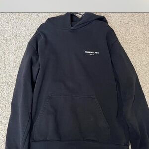 TALENTLESS Classic Black Hoodie